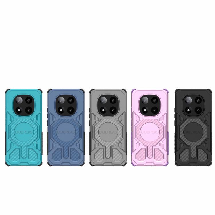 For Redmi Note 14 Pro 5G BIBERCAS Real Color Series MagSafe Shockproof Phone Case