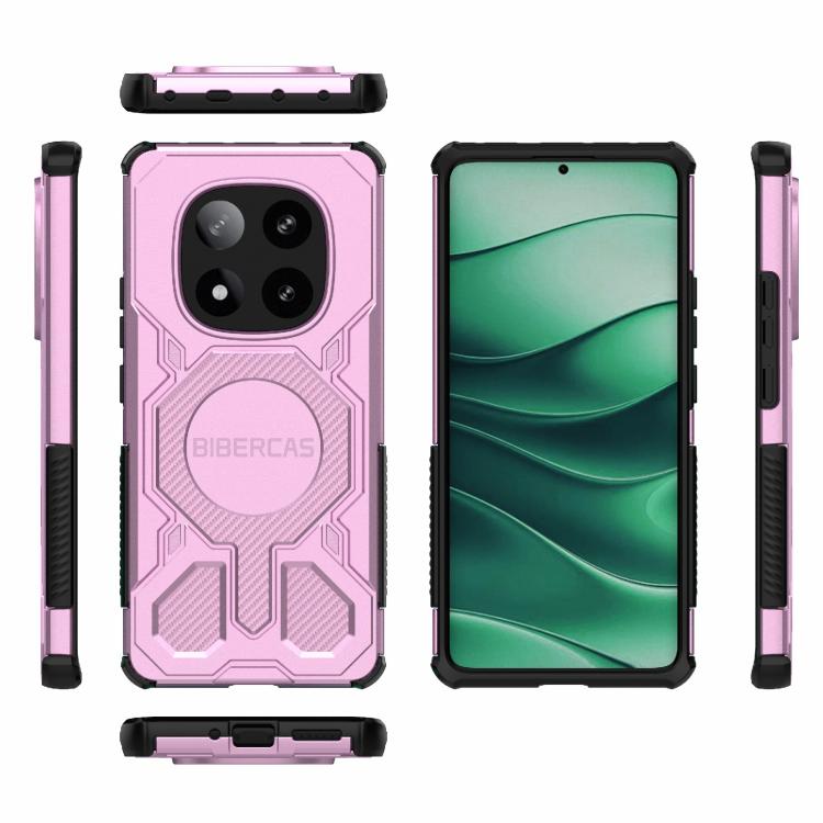 For Redmi Note 14 Pro 5G BIBERCAS Real Color Series MagSafe Shockproof Phone Case
