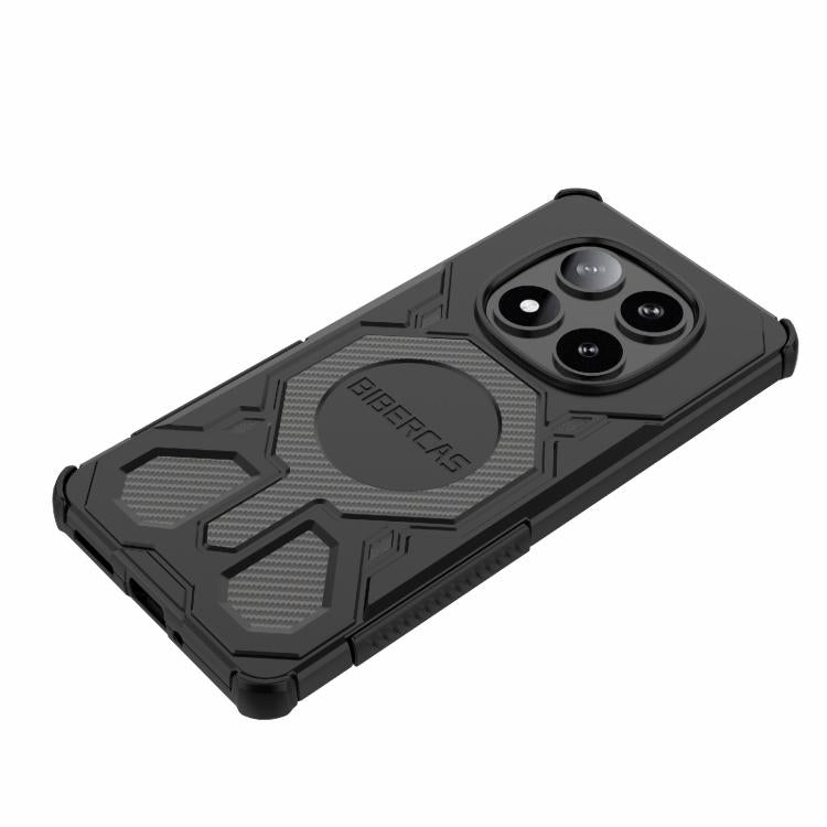 For Redmi Note 14 Pro 5G BIBERCAS Real Color Series MagSafe Shockproof Phone Case