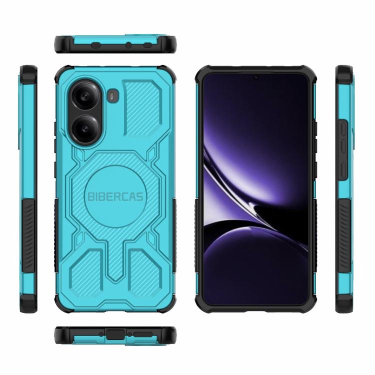 For Redmi Turbo 4 BIBERCAS Real Color Series MagSafe Shockproof Phone Case