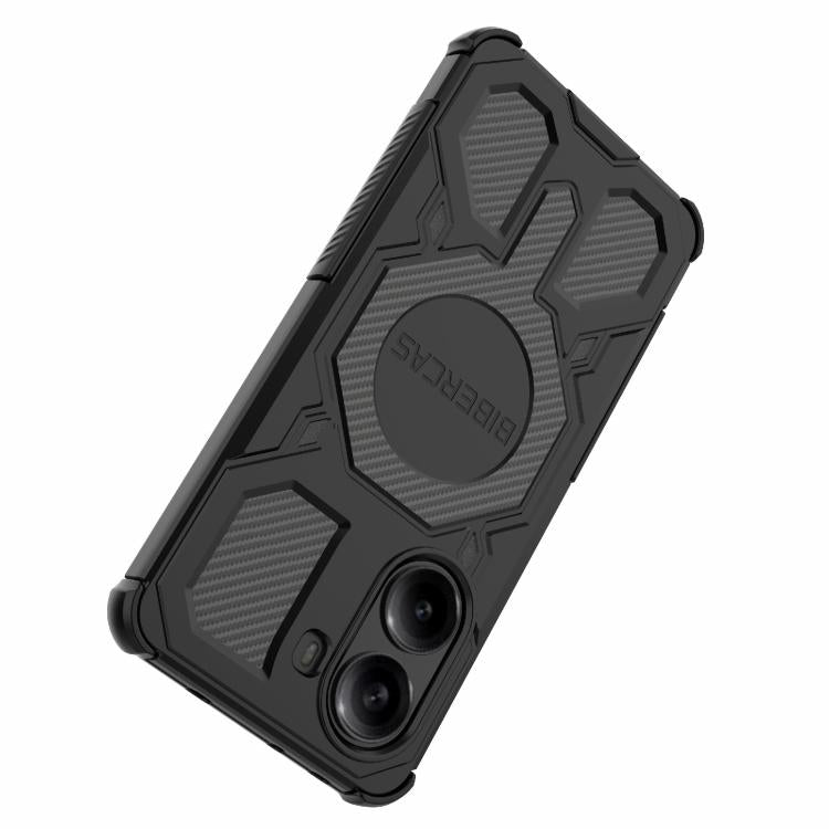 For Redmi Turbo 4 BIBERCAS Real Color Series MagSafe Shockproof Phone Case