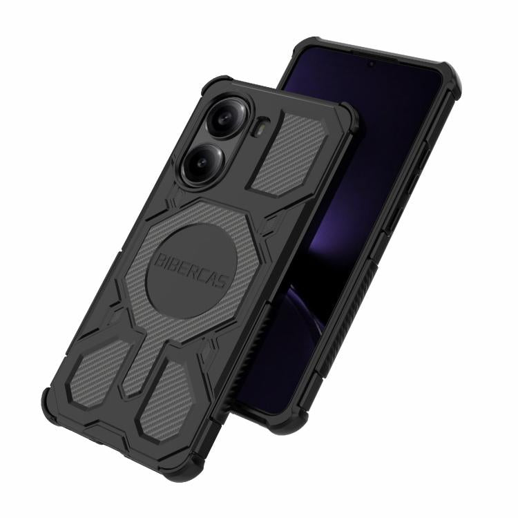 For Redmi Turbo 4 BIBERCAS Real Color Series MagSafe Shockproof Phone Case