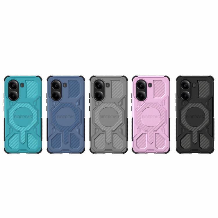 For Redmi Turbo 4 BIBERCAS Real Color Series MagSafe Shockproof Phone Case