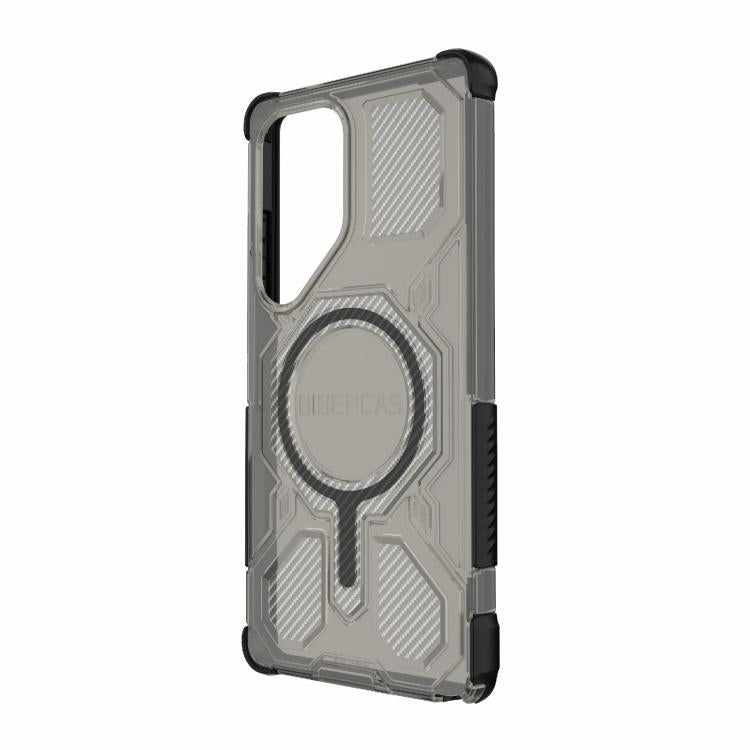 For Samsung Galaxy S25 Ultra 5G BIBERCAS Transparent Color Series MagSafe Air Bag Shockproof Phone Case