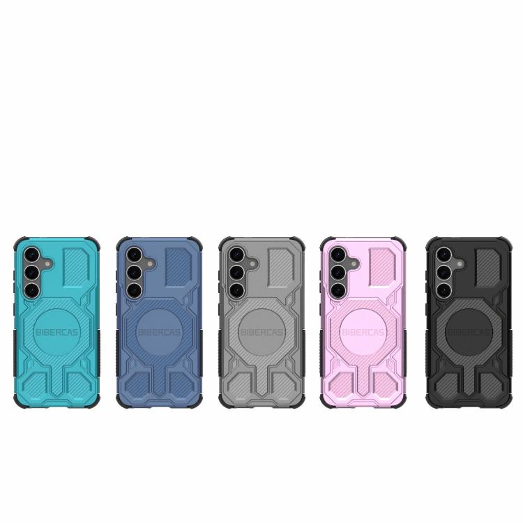 For Samsung Galaxy S25 5G BIBERCAS Real Color Series MagSafe Shockproof Phone Case