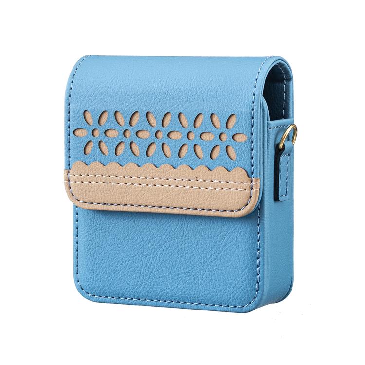 BFB13 BINFEN Color Flowers Crossbody Flip Phone Leather Bag