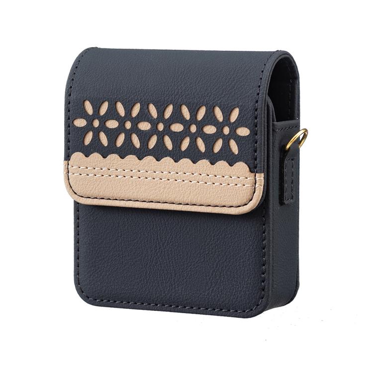 BFB13 BINFEN Color Flowers Crossbody Flip Phone Leather Bag