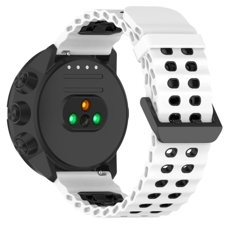 For Suunto 9 / 7 / Spartan Sport xDfind Ocean Dual Pin Buckle Silicone Watch Band