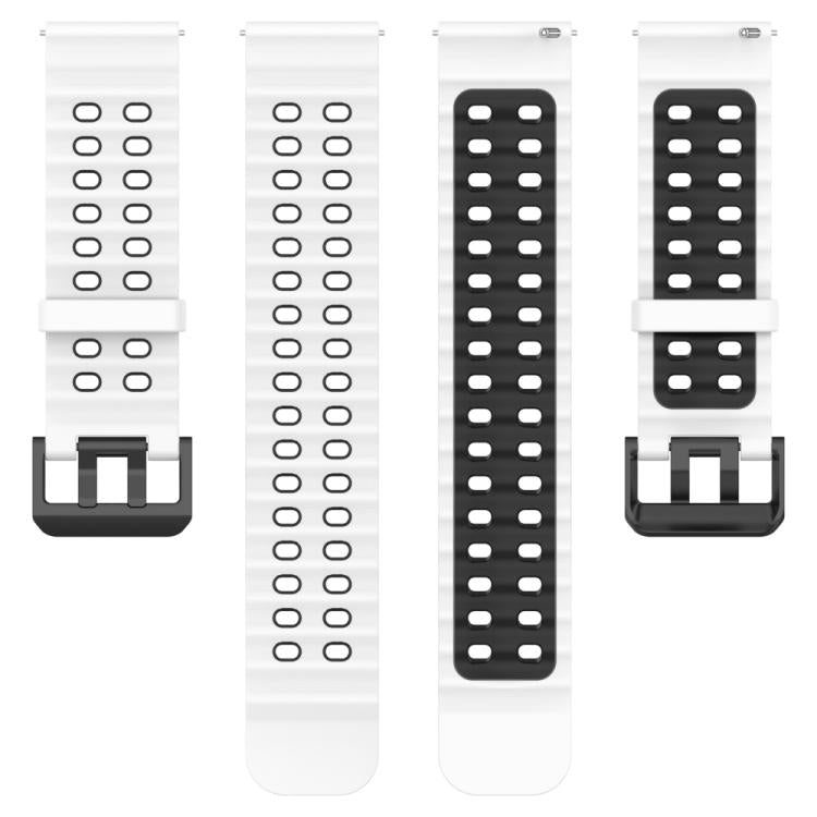 For Suunto 9 / 7 / Spartan Sport xDfind Ocean Dual Pin Buckle Silicone Watch Band