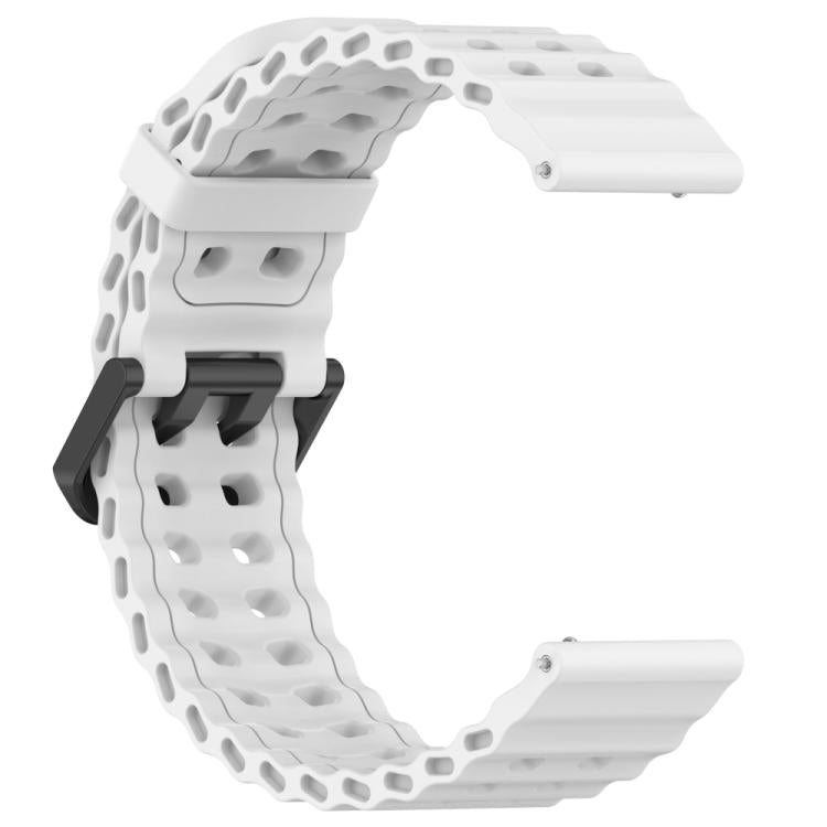 For Suunto 9 / 7 / Spartan Sport xDfind Ocean Dual Pin Buckle Silicone Watch Band