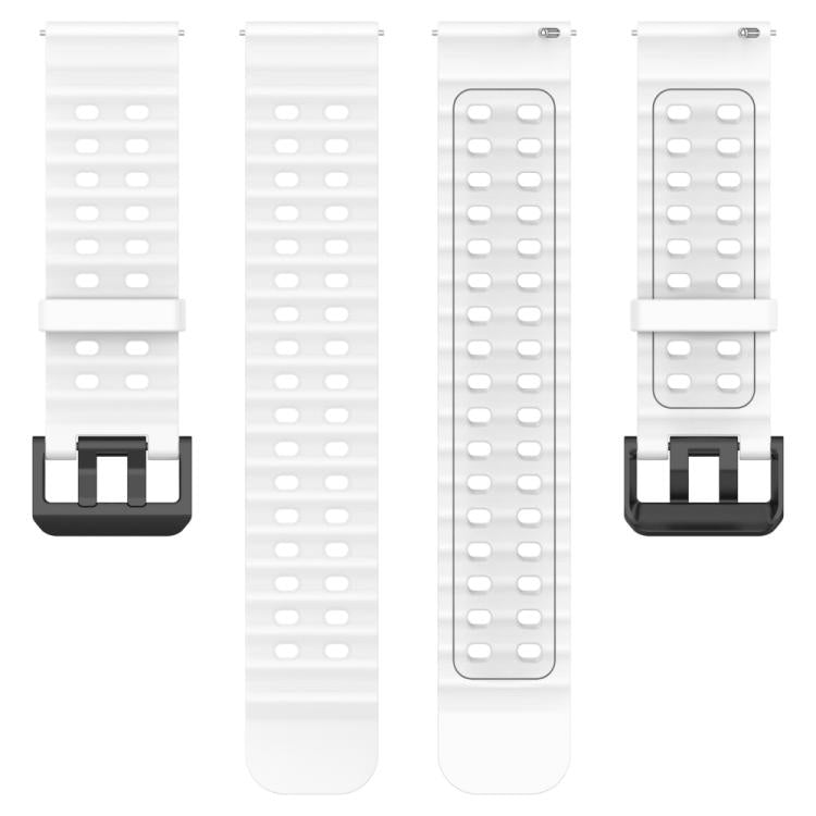 For Suunto 9 / 7 / Spartan Sport xDfind Ocean Dual Pin Buckle Silicone Watch Band