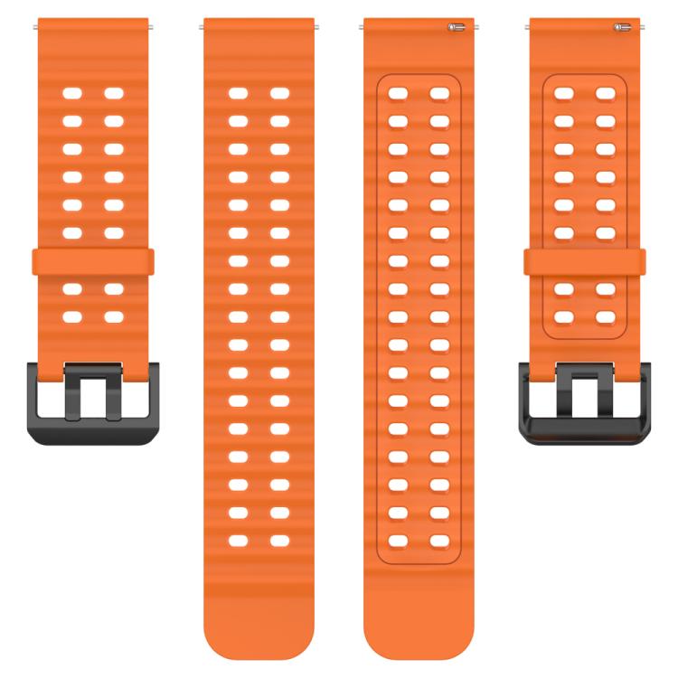 For Suunto 9 / 7 / Spartan Sport xDfind Ocean Dual Pin Buckle Silicone Watch Band