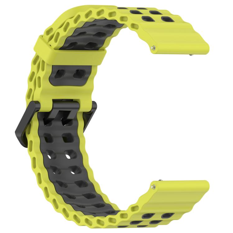 For Suunto 9 / 7 / Spartan Sport xDfind Ocean Dual Pin Buckle Silicone Watch Band