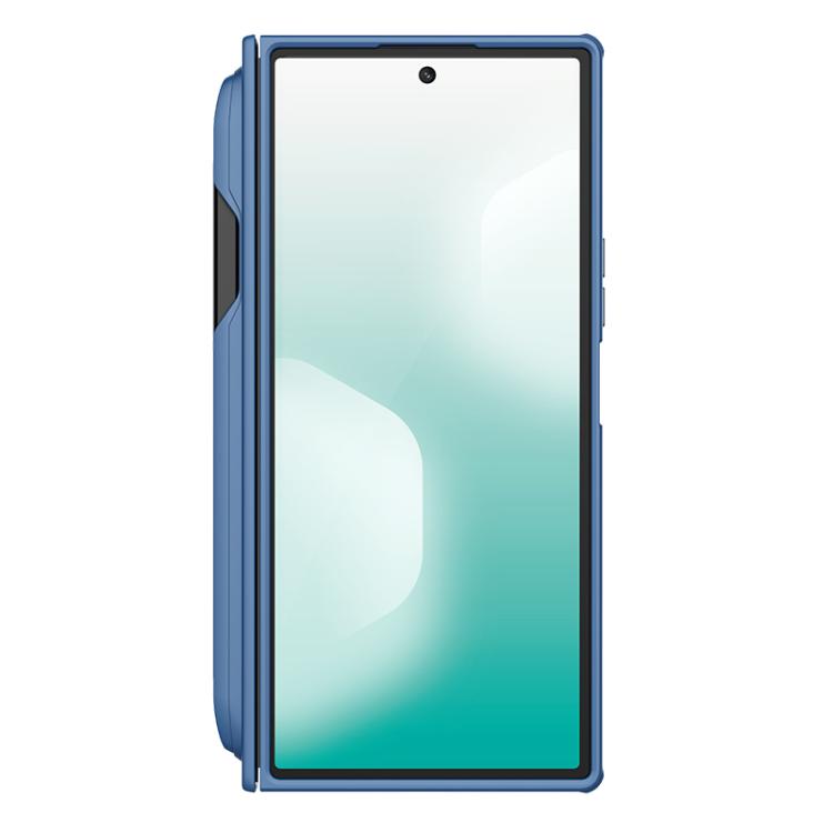 For Samsung Galaxy Z Fold7 5G NILLKIN Frosted Fold PC + TPU MagSafe Magnetic Phone Case with Stylus