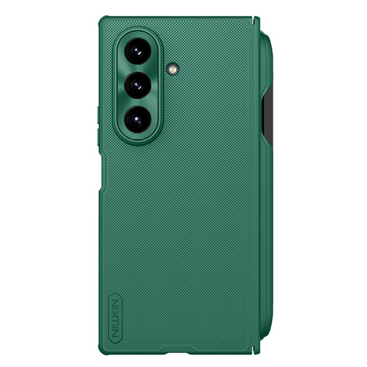 For Samsung Galaxy Z Fold7 5G NILLKIN Frosted Fold PC + TPU MagSafe Magnetic Phone Case with Stylus