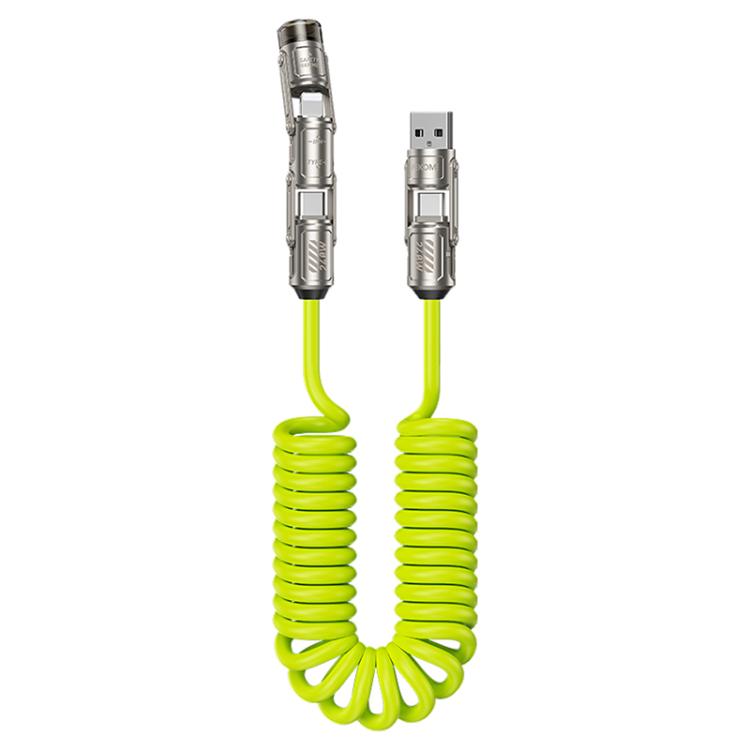 WK WDC-80 240W Car Charging Data Cable with Safety Hammer