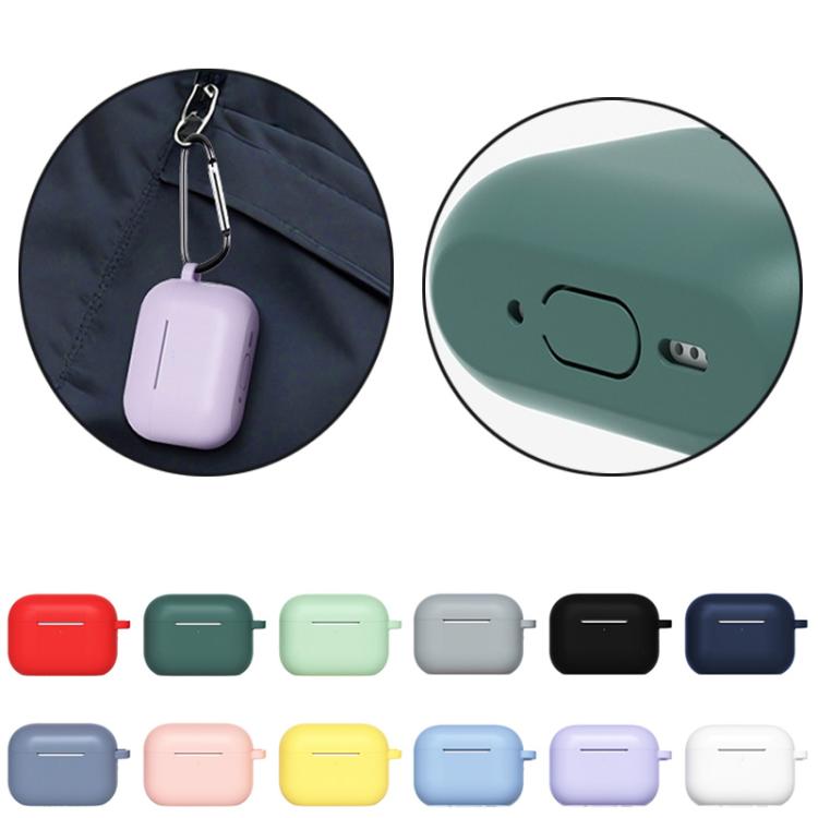 For AirPods Pro 3 Silicone Earphone Protective Case with Hook, Thickness: 2.0mm
