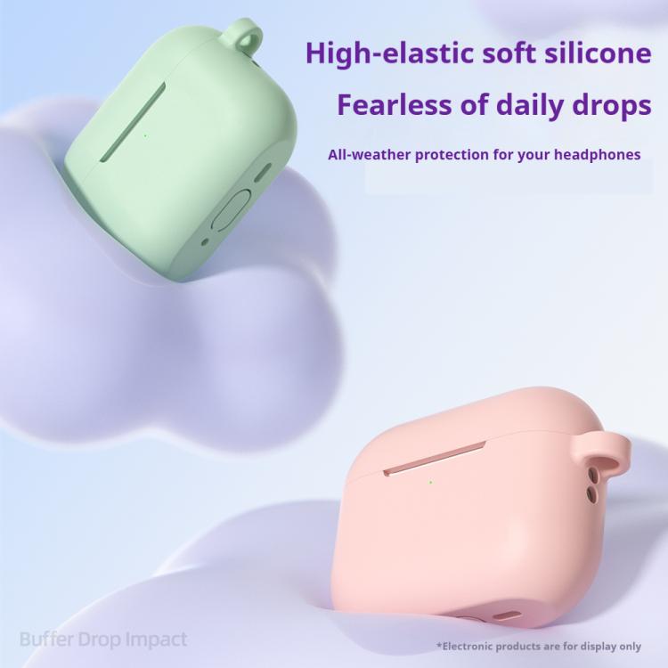 For AirPods Pro 3 Silicone Earphone Protective Case with Hook, Thickness: 2.0mm