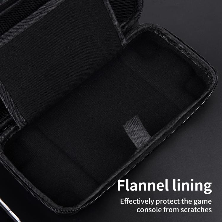 For Nintendo Switch 2 5 in 1 Handheld Game Console Storage Bag Set - Black