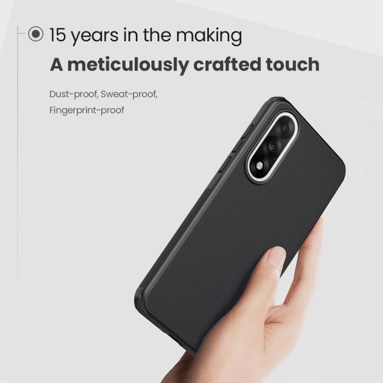 For OnePlus Nord 5 / Ace 5 Ultra NILLKIN Frosted Shield Pro PC + TPU Phone Case - Black