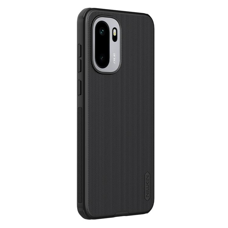 For OnePlus Ace 6 NILLKIN Frosted Shield Pro PC + TPU Phone Case - Black