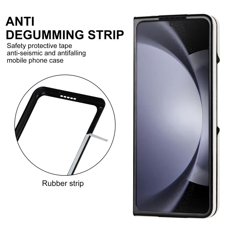 For Samsung Galaxy Z Fold7 5G Rhombic Fold Leather Phone Case