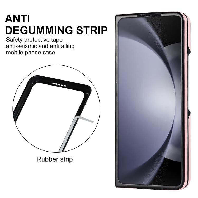 For Samsung Galaxy Z Fold7 5G Rhombic Fold Leather Phone Case