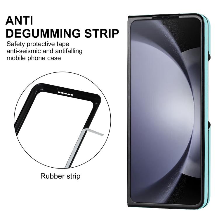For Samsung Galaxy Z Fold7 5G Rhombic Fold Leather Phone Case