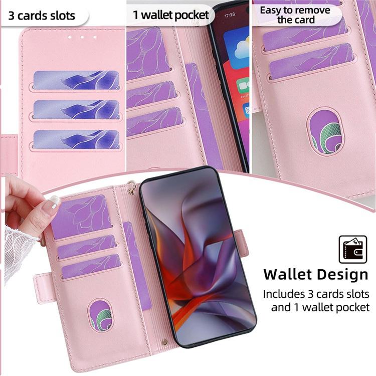 For Sharp Aquos R10 5G Crossbody Chain Leather Phone Case