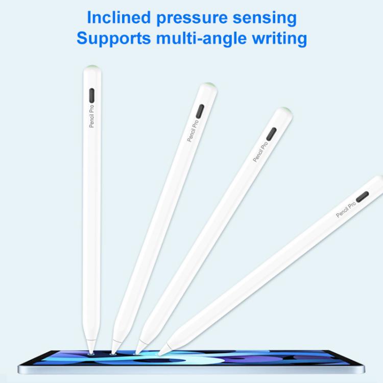 For iPad RedPepper P25 Pro Anti-Mistouch Magnetic Charging Capacitive Stylus - White