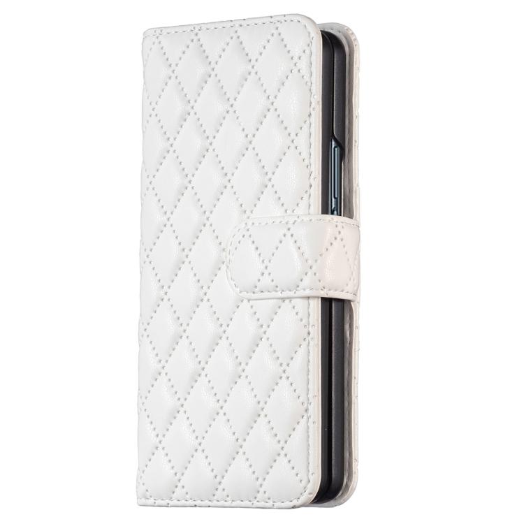 For Samsung Galaxy Z Fold7 Diamond Lattice Wallet Flip Leather Phone Case