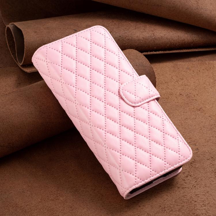 For Samsung Galaxy Z Fold7 Diamond Lattice Wallet Flip Leather Phone Case