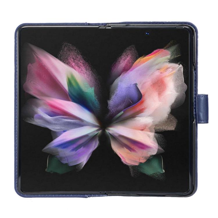 For Samsung Galaxy Z Fold6 Diamond Lattice Wallet Flip Leather Phone Case