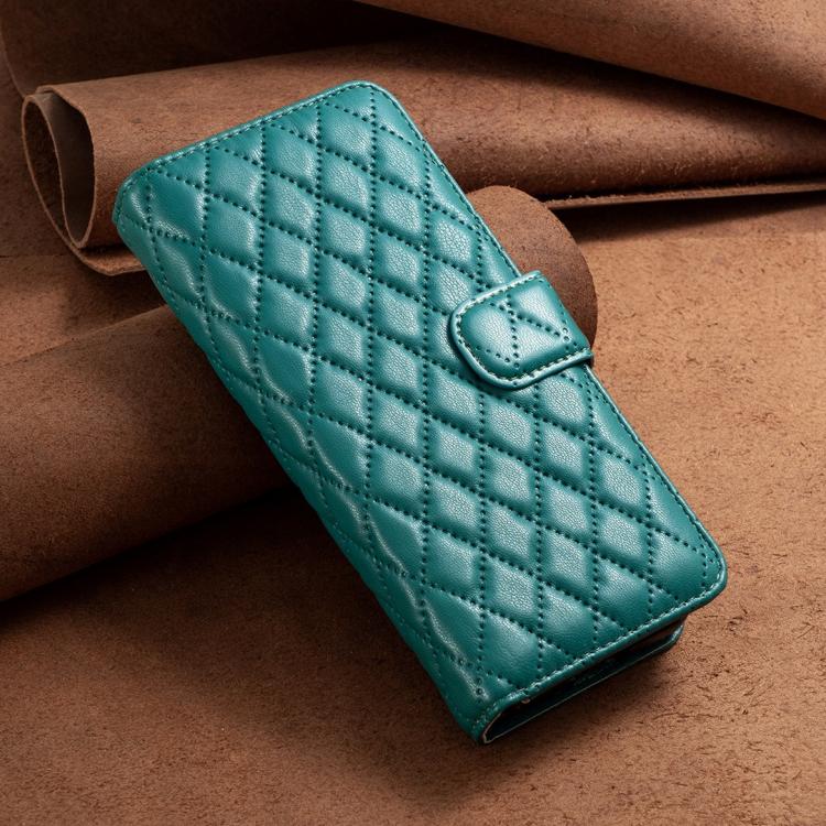 For Samsung Galaxy Z Fold6 Diamond Lattice Wallet Flip Leather Phone Case