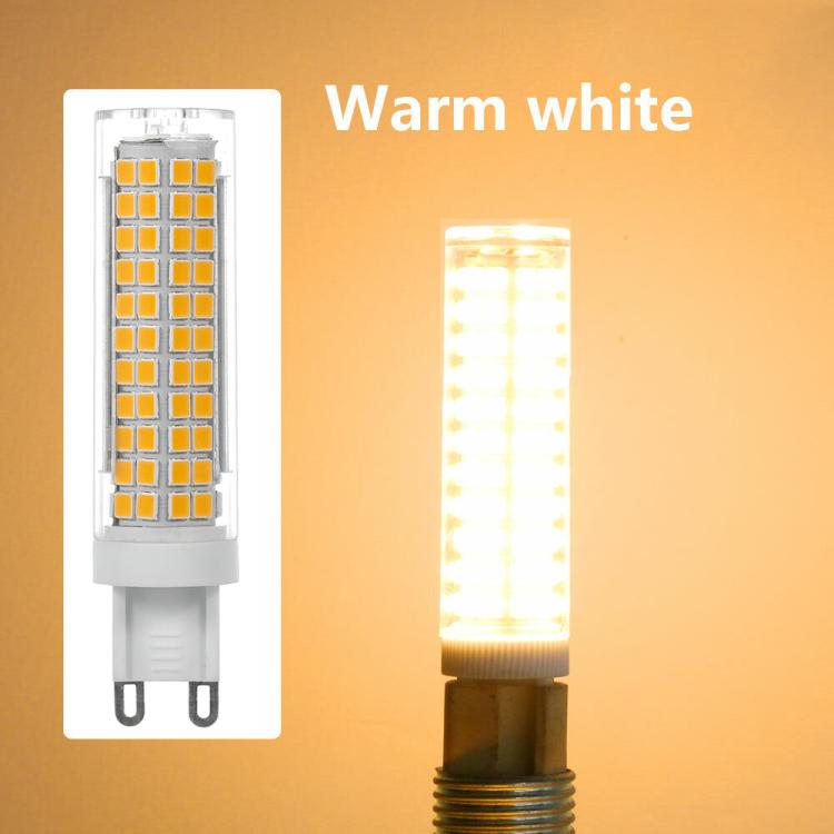 G9 15W 136 LEDs SMD 2835 Dimmable Corn Light Bulb, AC 110V