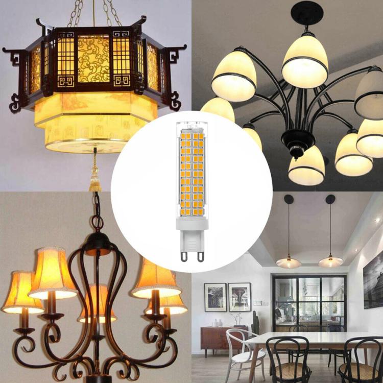 G9 15W 136 LEDs SMD 2835 Dimmable Corn Light Bulb, AC 110V