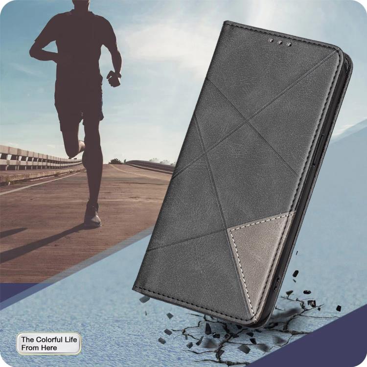 For Infinix Note 60 5G / 60 Pro 5G Rhombus Texture Magnetic Leather Phone Case