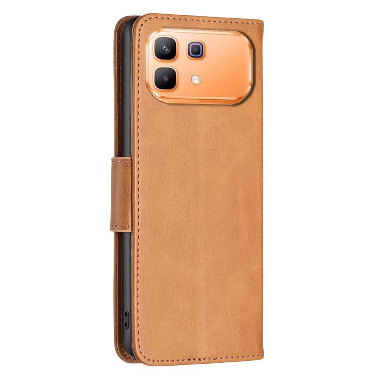 For Infinix Note 60 5G / 60 Pro 5G Lambskin Texture Pure Color Flip Leather Phone Case