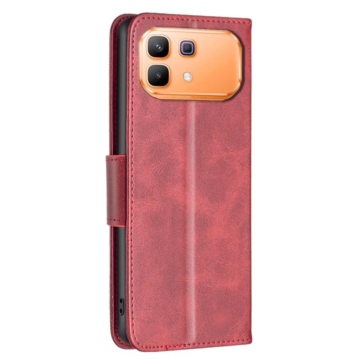 For Infinix Note 60 5G / 60 Pro 5G Lambskin Texture Pure Color Flip Leather Phone Case
