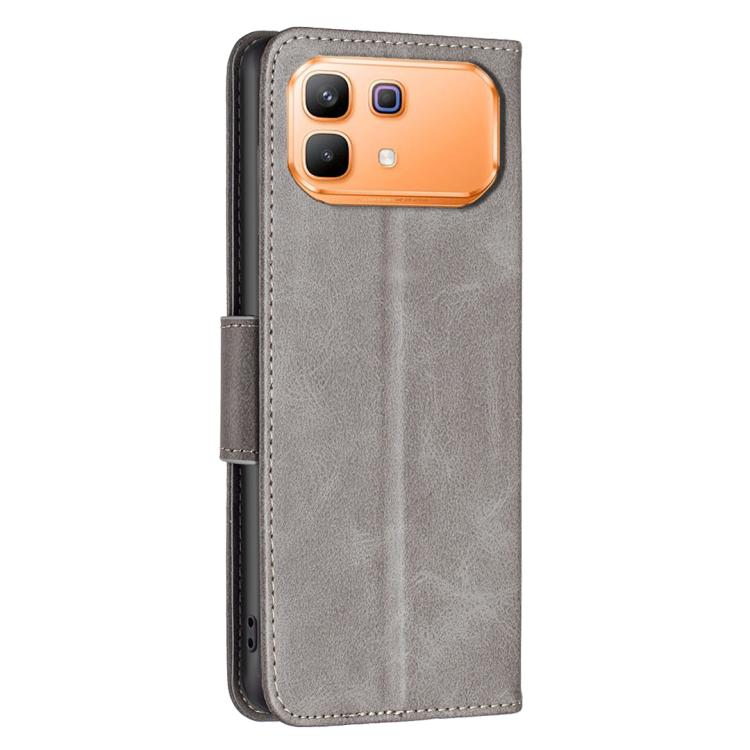 For Infinix Note 60 5G / 60 Pro 5G Lambskin Texture Pure Color Flip Leather Phone Case