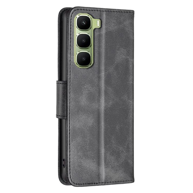For Infinix Hot 70 5G Lambskin Texture Pure Color Flip Leather Phone Case