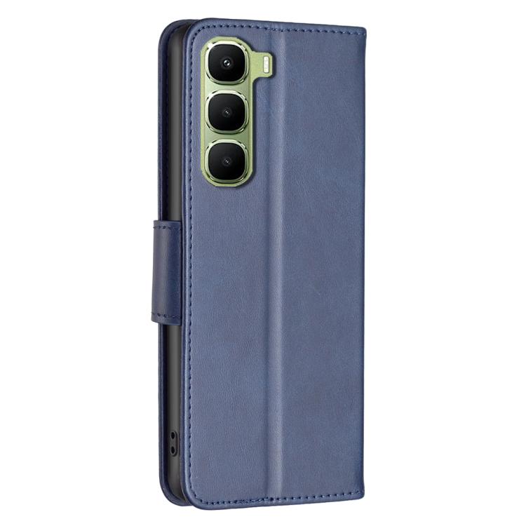 For Infinix Hot 70 5G Lambskin Texture Pure Color Flip Leather Phone Case