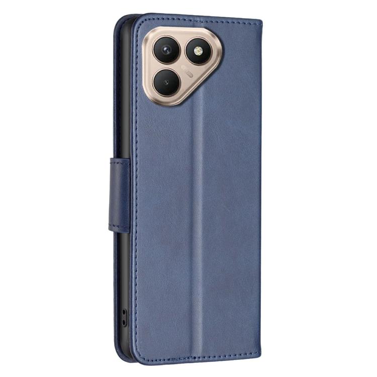 For Tecno Pova 7 Ultra 5G Lambskin Texture Pure Color Flip Leather Phone Case