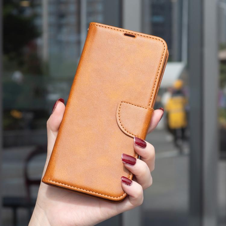 For Tecno Spark Go3 Lambskin Texture Pure Color Flip Leather Phone Case