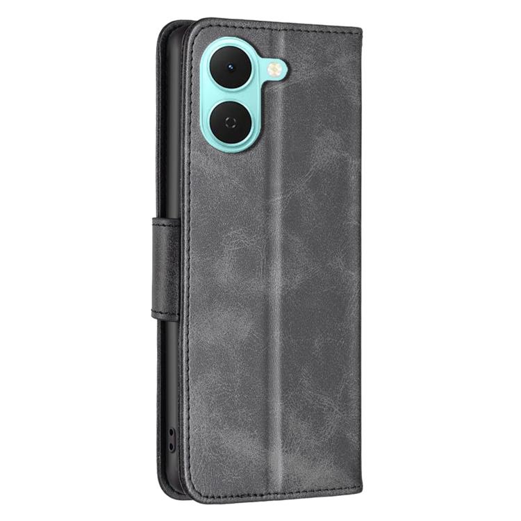 For Tecno Spark Go3 Lambskin Texture Pure Color Flip Leather Phone Case