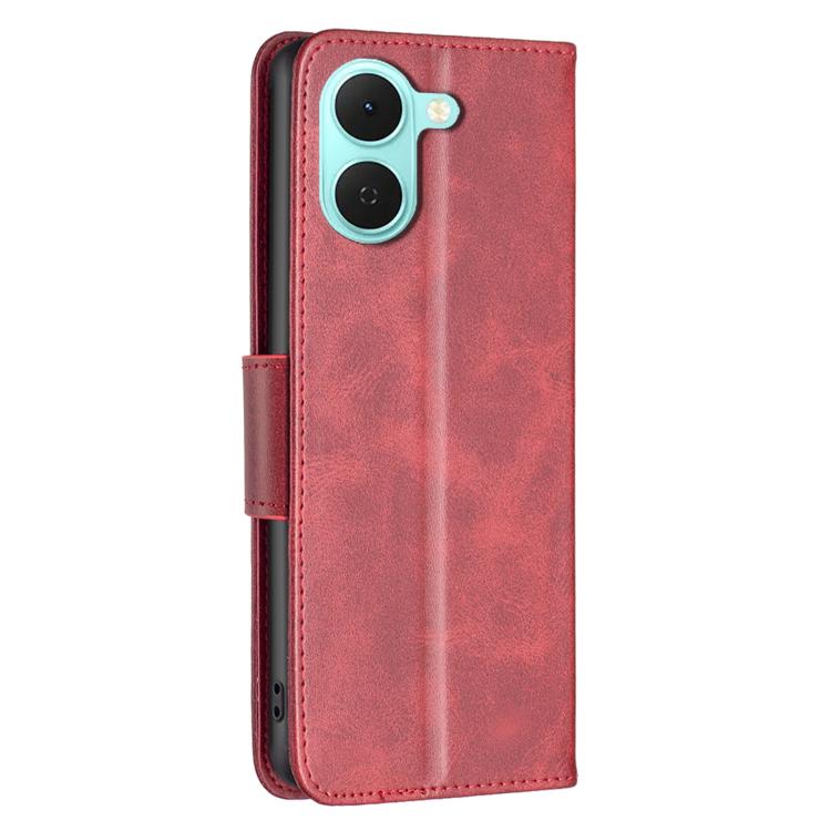 For Tecno Spark Go3 Lambskin Texture Pure Color Flip Leather Phone Case