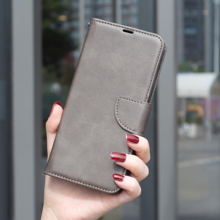 For Tecno Spark Go3 Lambskin Texture Pure Color Flip Leather Phone Case
