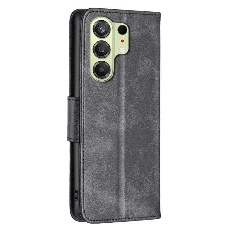 For Tecno Camon 50 4G Lambskin Texture Pure Color Flip Leather Phone Case