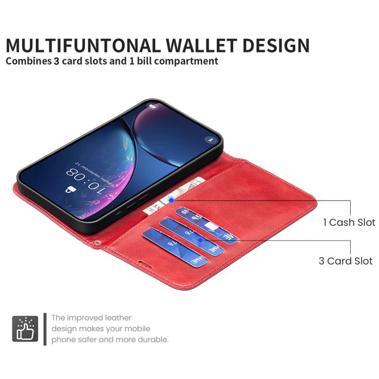 For Tecno Camon 50 4G Lambskin Texture Pure Color Flip Leather Phone Case