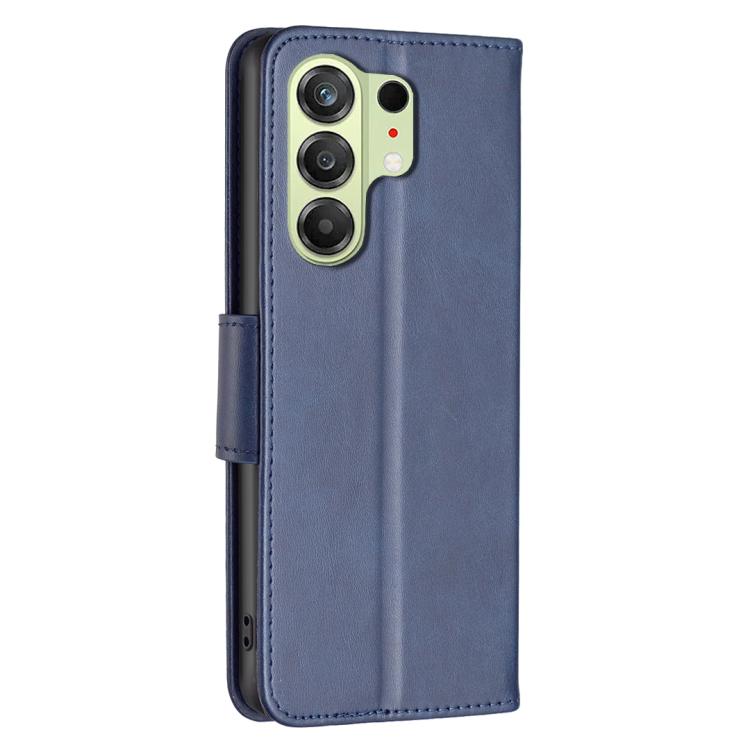 For Tecno Camon 50 4G Lambskin Texture Pure Color Flip Leather Phone Case